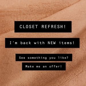 I’M BACK!!! NEW ITEMS!!!